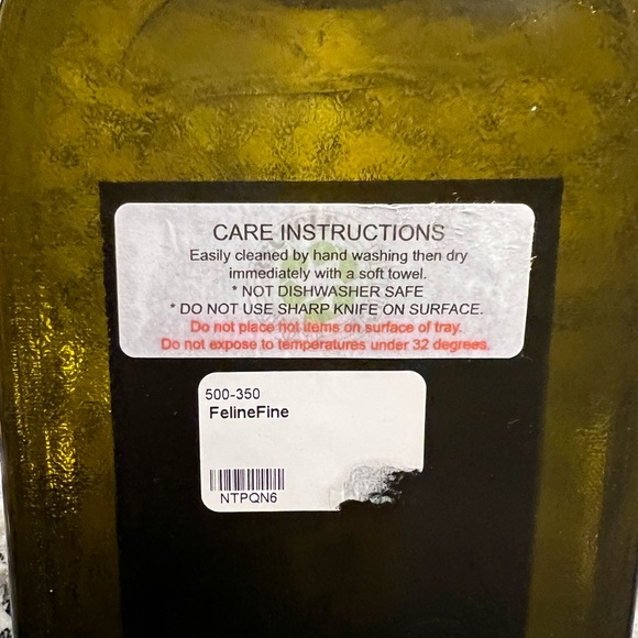 Flattened Wine Bottle Decor - Picture 5 of 5